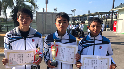 テニス部 平成30年度 第２７回鹿児島県テニス協会会長杯