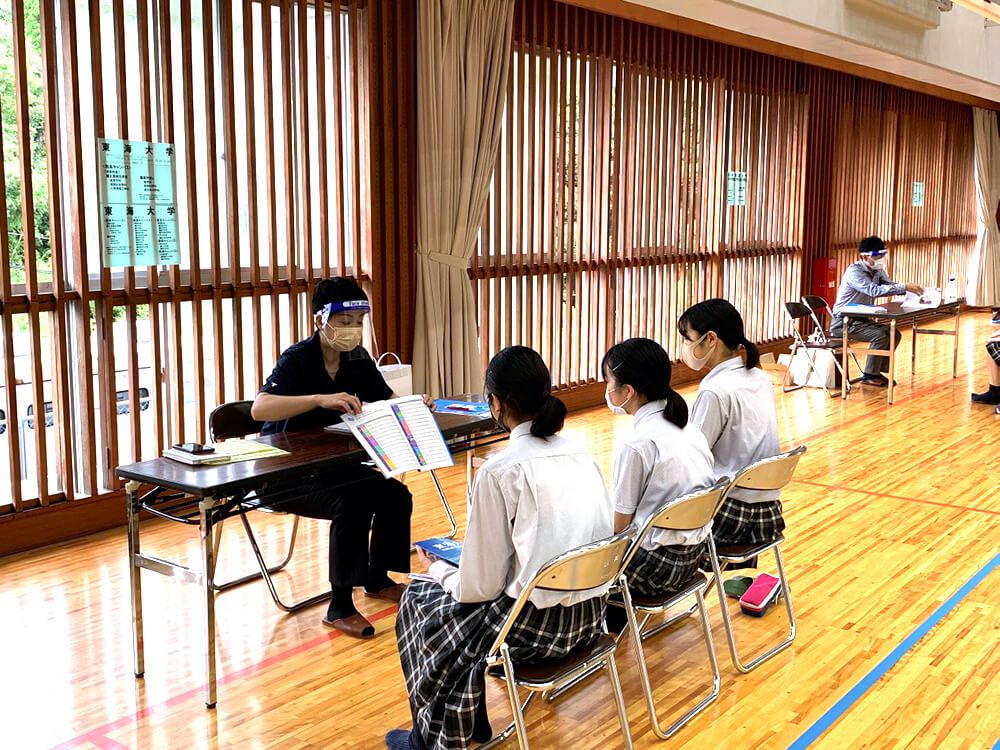 校内大学説明会（2・3年文理科・普通科［選抜］）