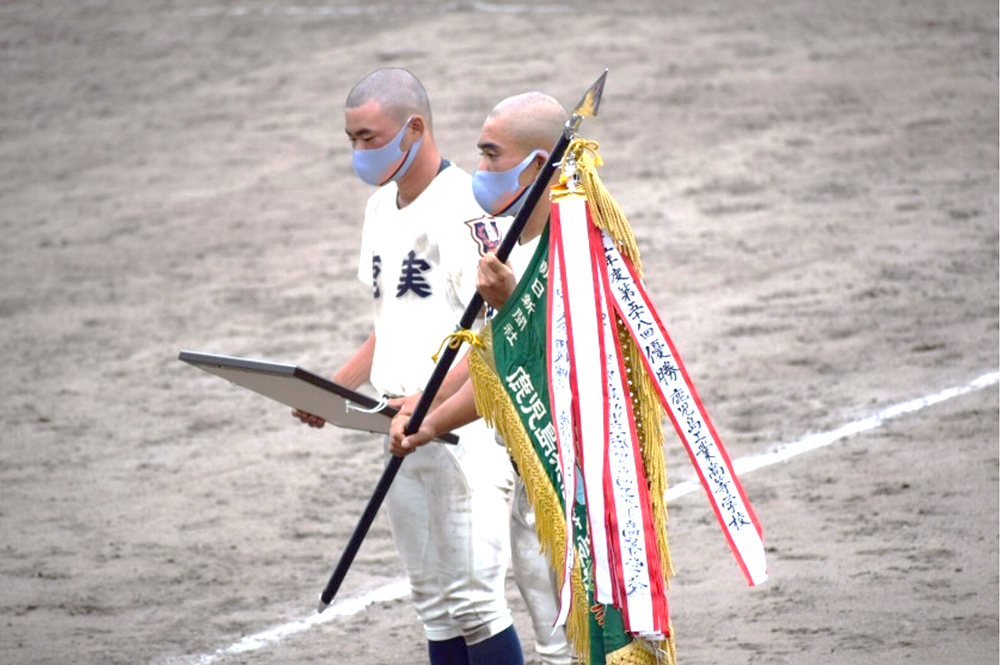 軟式野球部　鹿児島大会優勝