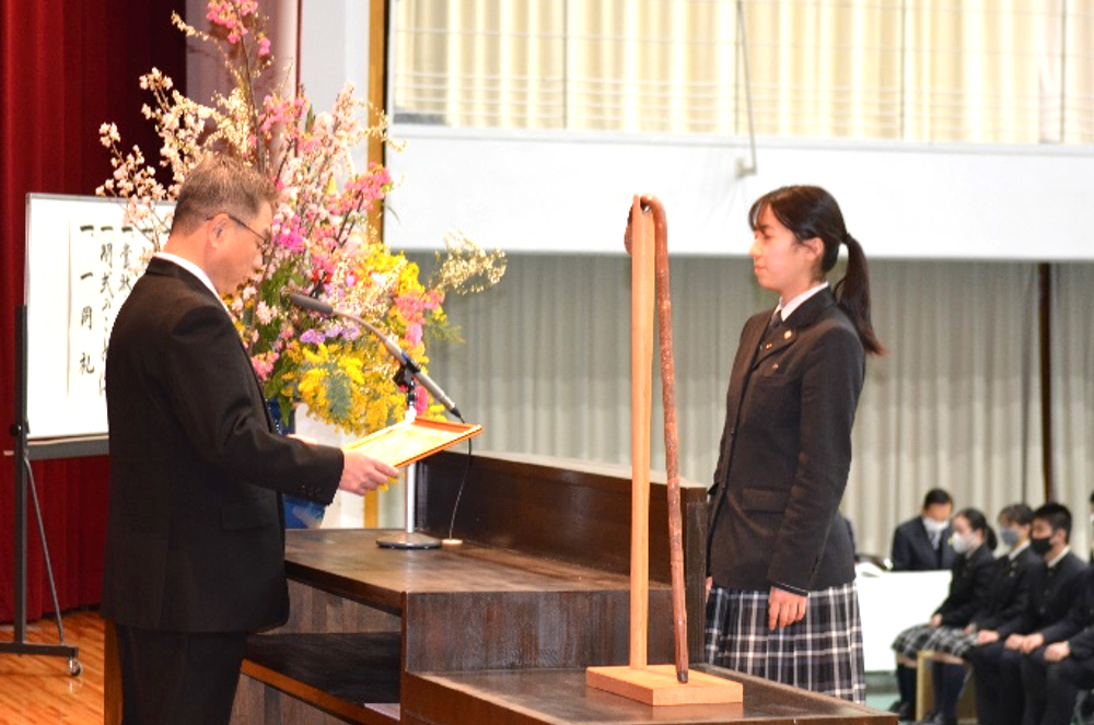 令和３年度　校内授賞式